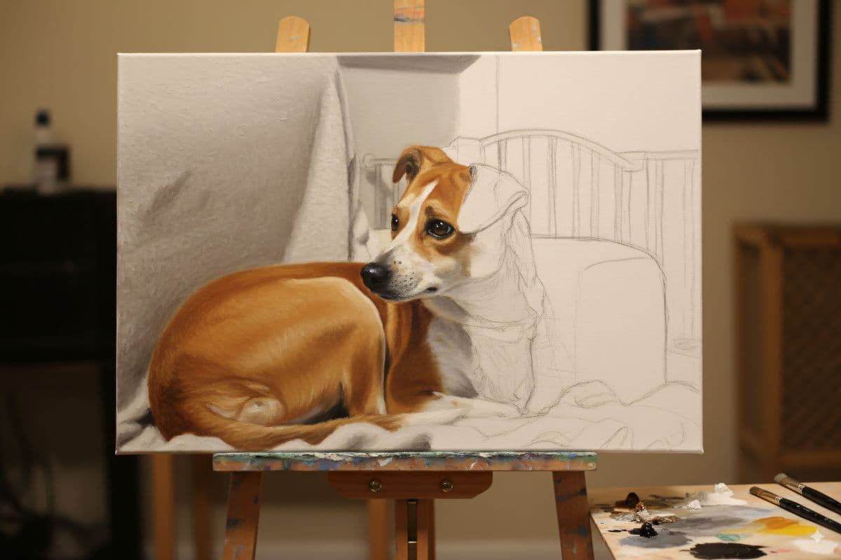 Painting in Progress